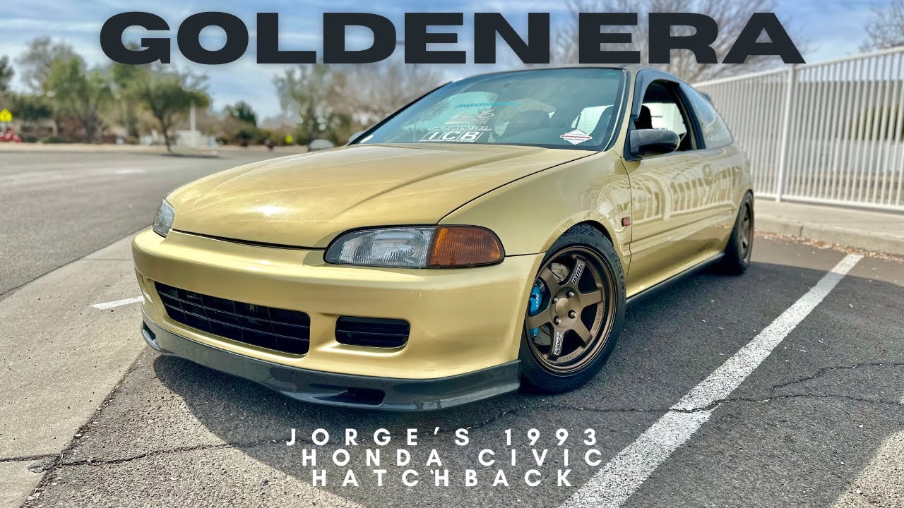 How to Build: A Golden Era 1993 Honda Civic Hatchback