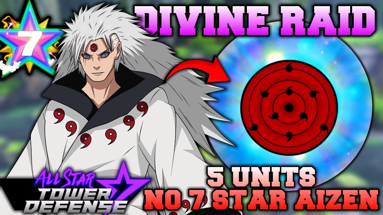Divine Raid Solo Gameplay | All Star Tower Defense Roblox