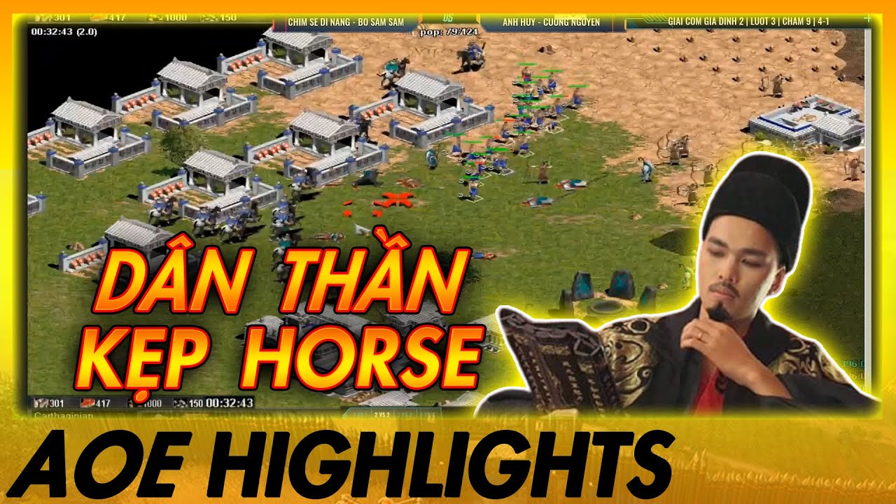 SIÊU PHẨM ĐƯỢC TẠO RA khi BỘ NÃO của Chim Sẻ hoạt động 100% | AoE Highlights
