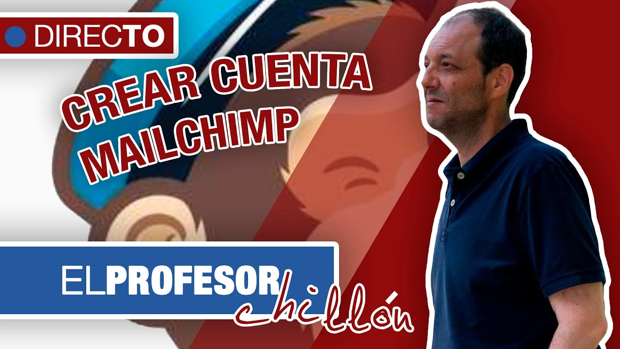 Crear cuenta de Mailchimp