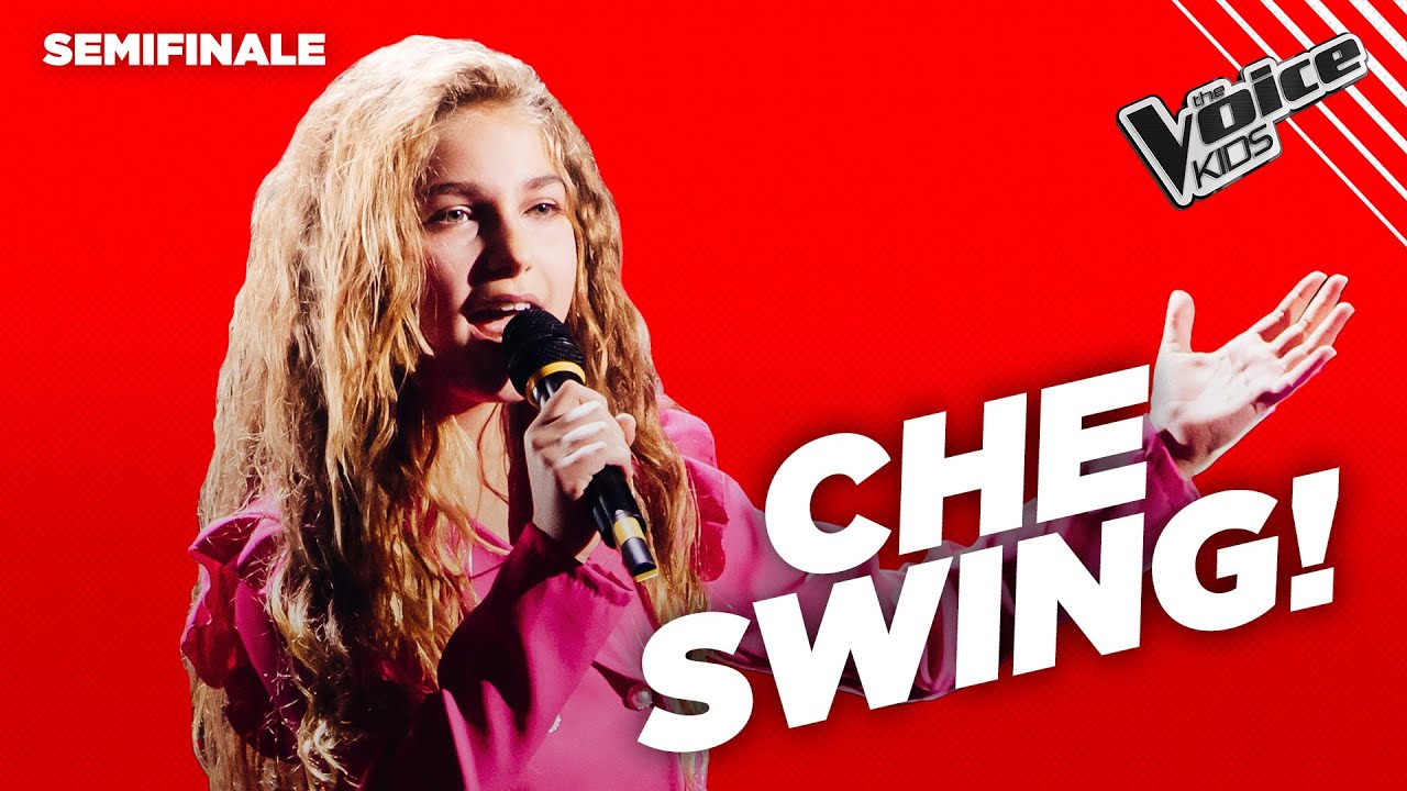 Emilia emoziona tutti con Lelio Luttazzi |The Voice Italy Kids | Semifinale
