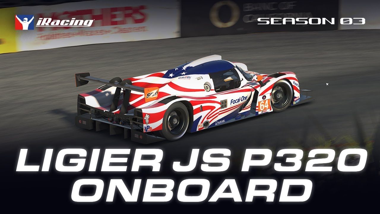 Ligier JS P320 Onboard Laps - Long Beach