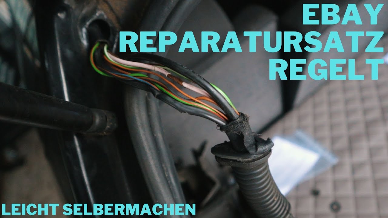 GOLF 4 I KABELBAUM HECKKLAPPE GETAUSCHT L+R I TUTORIAL EINFACH