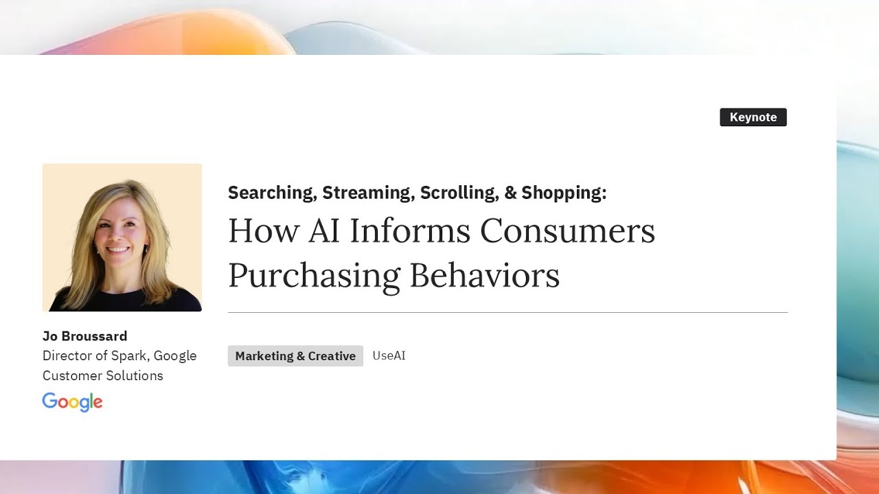 Searching, Streaming, Scrolling & Shopping: How AI informs consumer purchasing behaviors