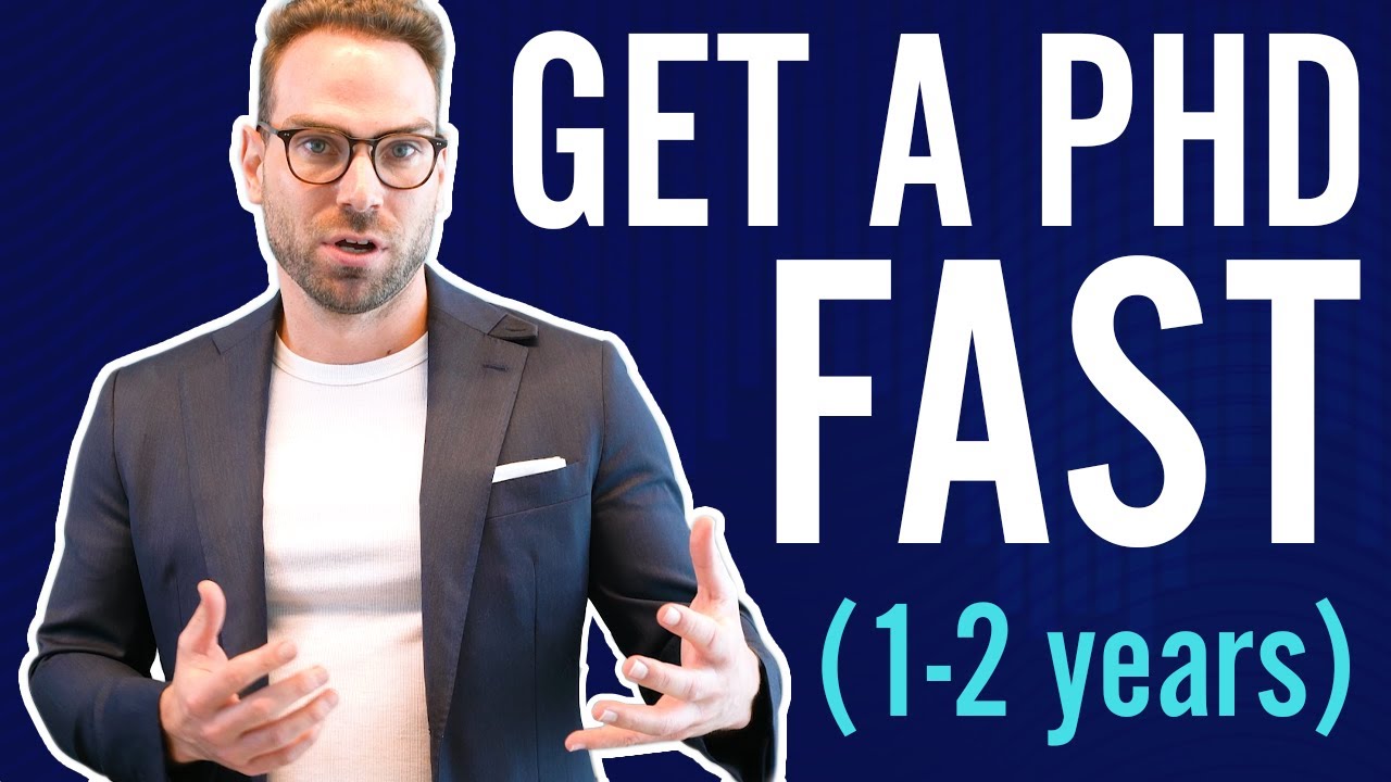 How To Get a PhD Faster | Working Formula Explained By Professor David Stuckler