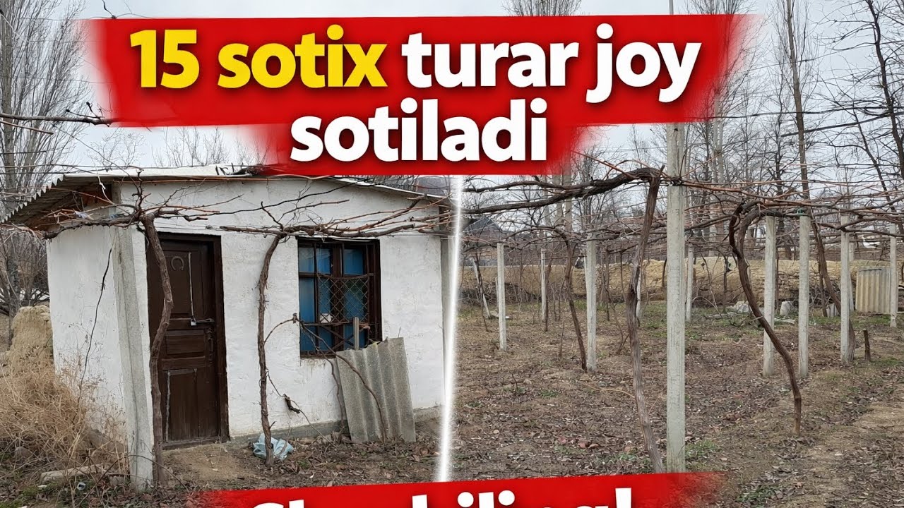 15 SOTIX TURAR JOY SOTILADI 