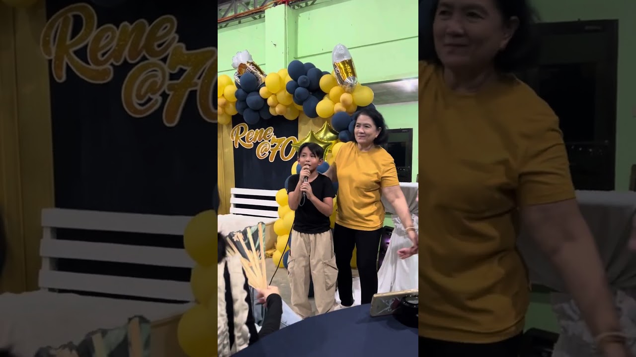 DREY singing MAPA for PAPA