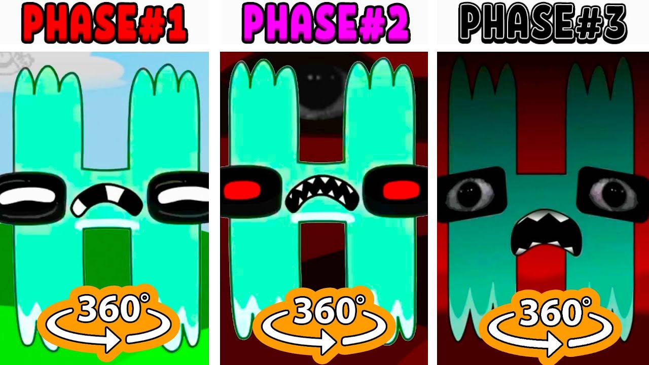 All Phases in New Incredibox Sprunki Oc of H: From Phase 1 to Phase 3 360VR! #14