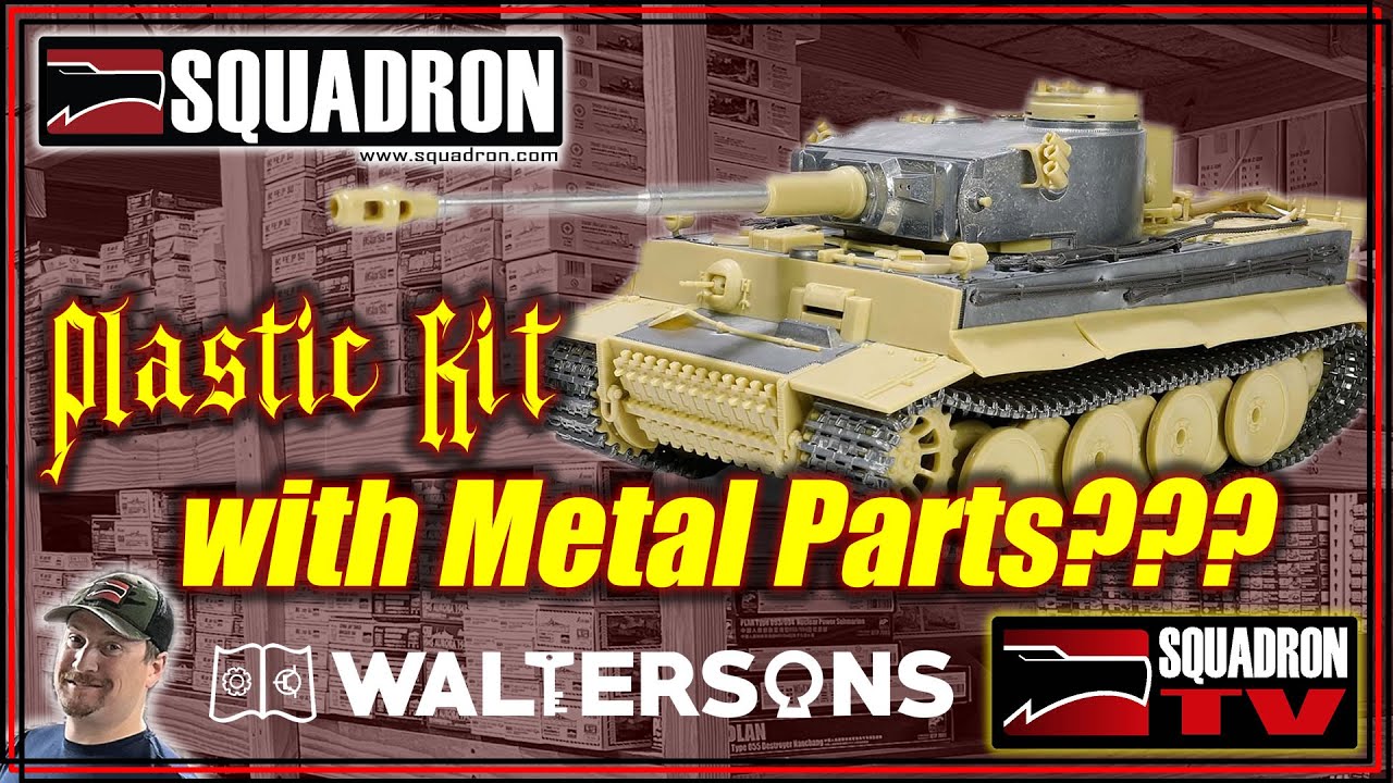 What's In The Box?? - 1/32 Walterson's Tiger I Plastic & Metal Tank Model Kit