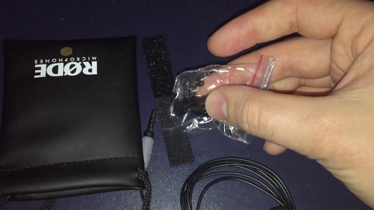 Unboxing and Assembling the Rode SmartLav+ Lapel Microphone for SmartPhones