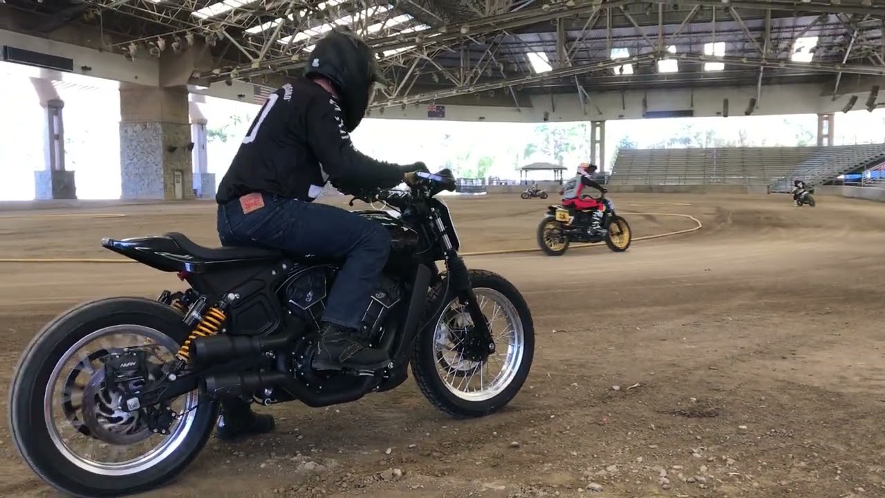 Indian FTR1200 Burn Out!