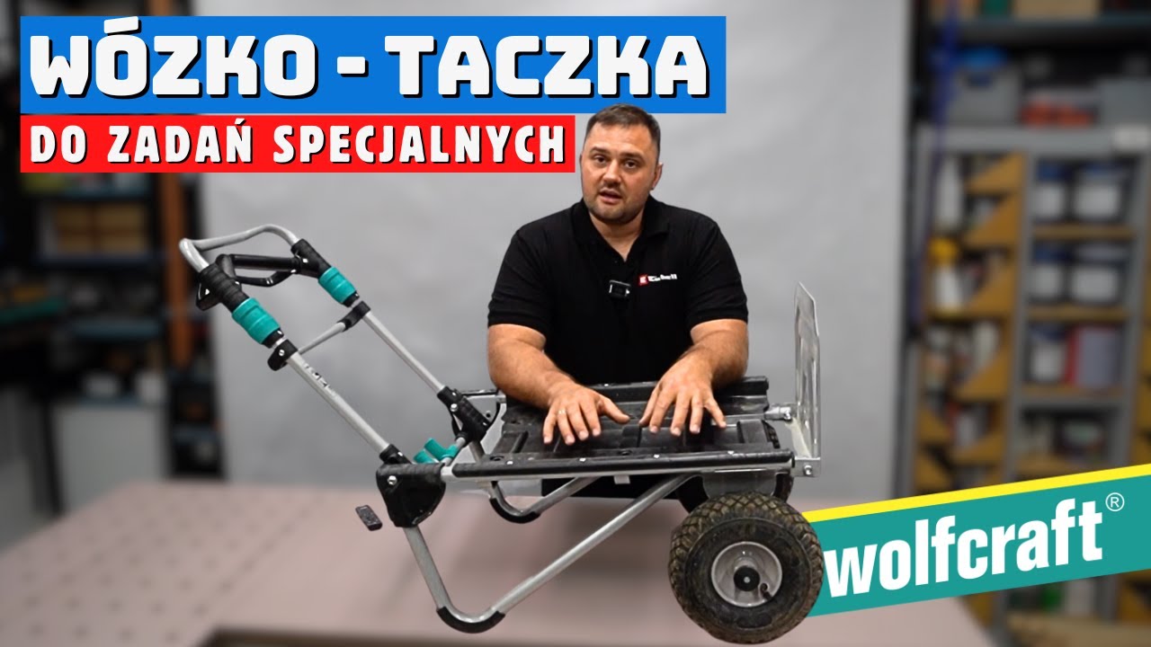 Wózek? Taczka? Pies czy wydra? Czy warto kupić Wolfcraft TS 2500. Unboxing i recenzja