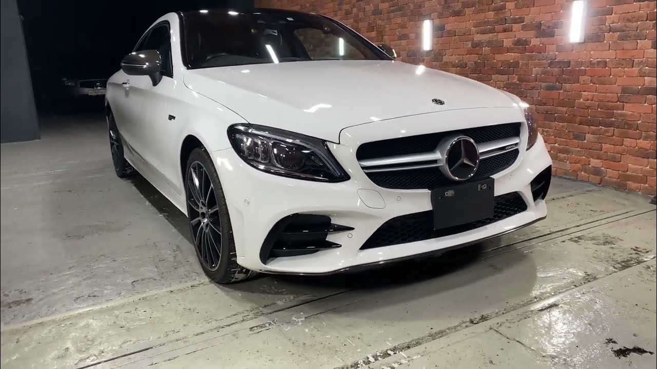 Mersedes benz C class COUPE 2019 г. Обзор автомобиля из Японии