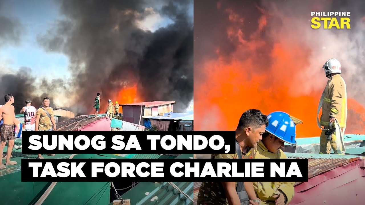 Sunog sa Isla Puting Bato, umabot na ng Task Force Charlie