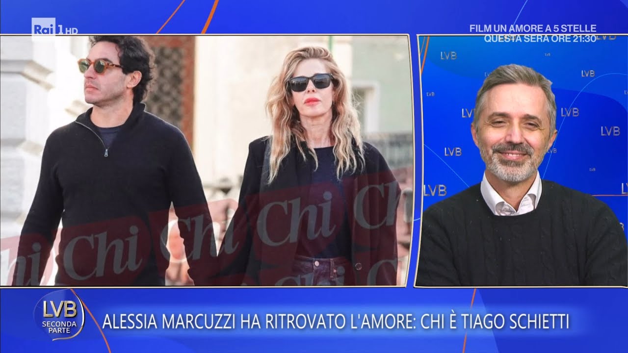 Alessia Marcuzzi ritrova l'amore con Tiago Schietti - La volta buona 11/03/2026