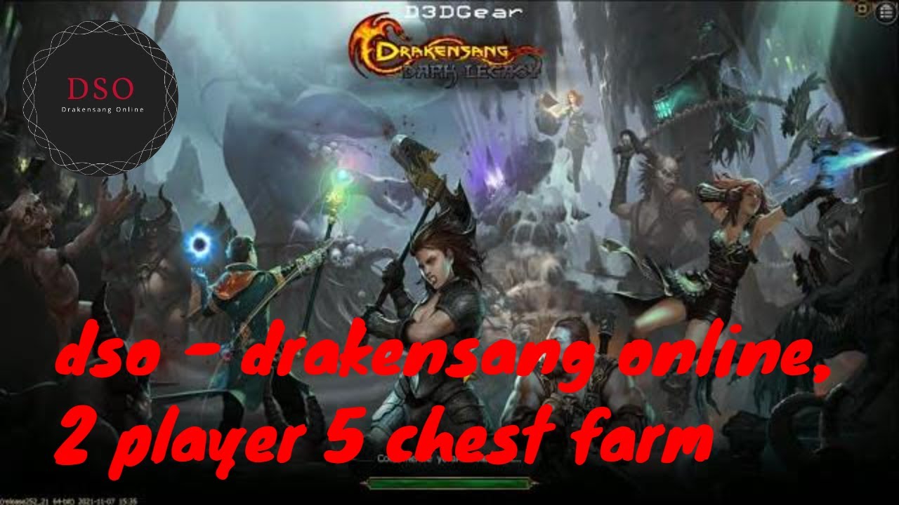 dso - drakensang online, 2 player 5 chest farm