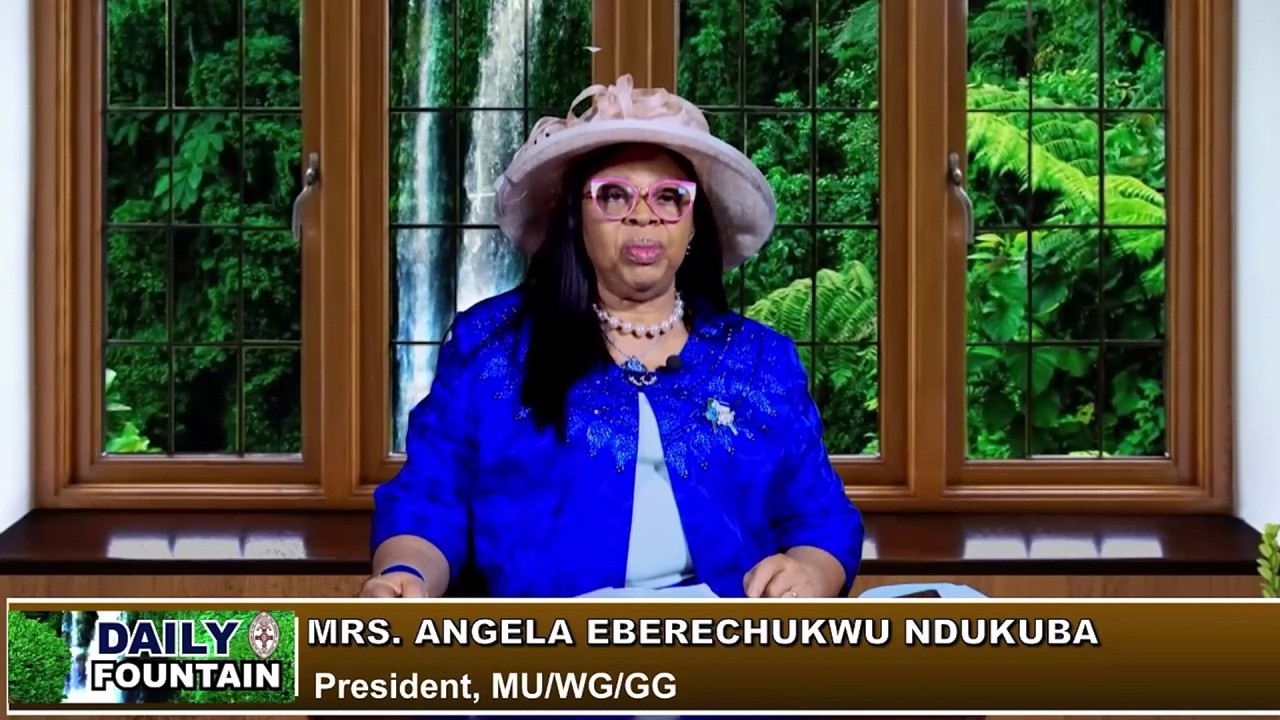 DAILY FOUNTAIN DEVOTIONAL FOR MARCH 15, 2026 - MRS. ANGELA EBERECHUKWU NDUKUBA