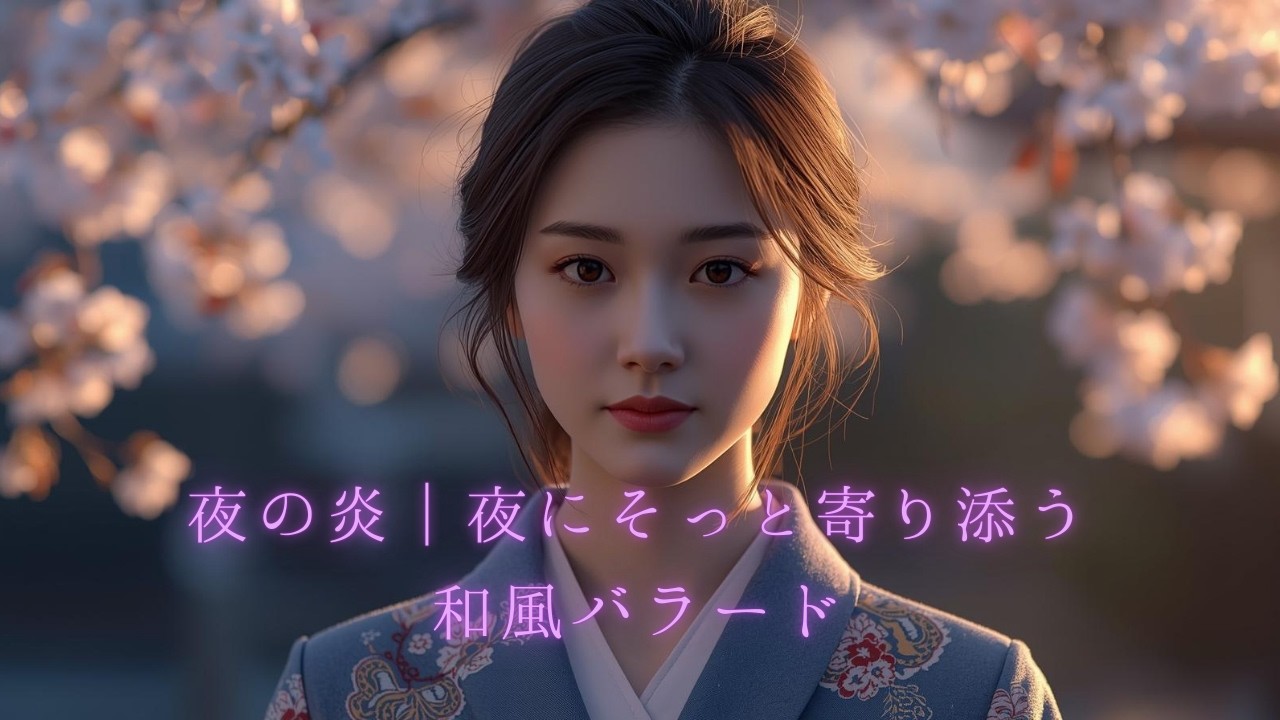 夜の炎｜夜にそっと寄り添う和風バラード