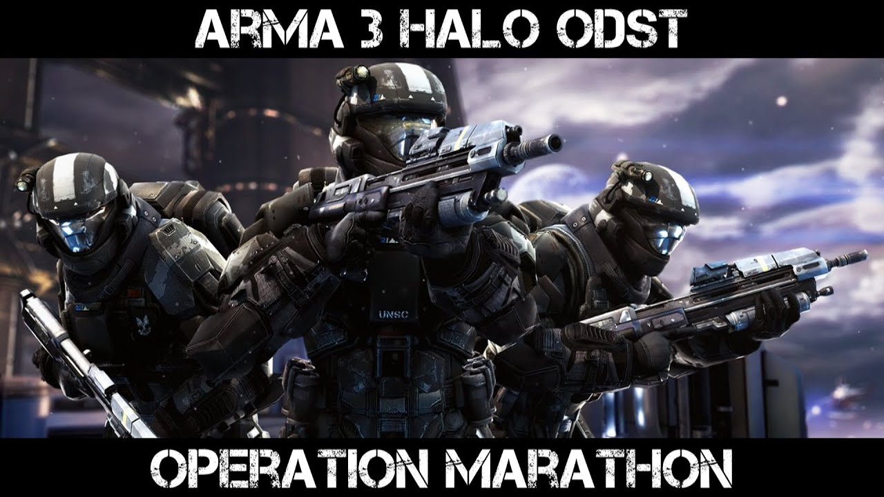 ArmA 3 Halo ODST Gameplay - Operation Marathon