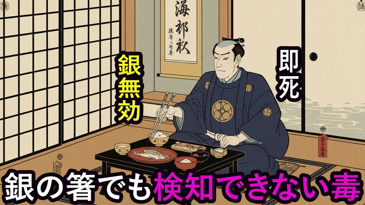 箸に毒を塗れば誰も気づかない。戦国最恐の暗殺術が怖すぎる