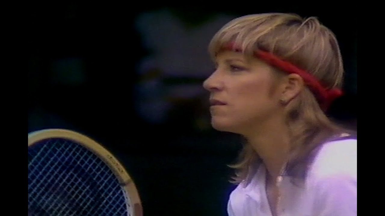 Chris Evert vs. Kathy Jordan Wimbledon 1983 R3 💛