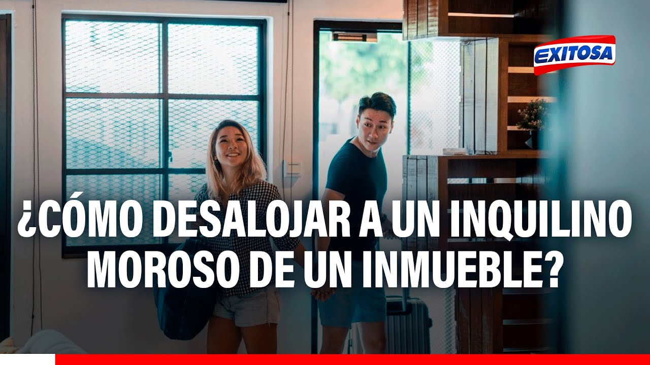 🔴🔵Usted tiene derecho: ¿Cómo desalojar a un inquilino moroso de un inmueble?