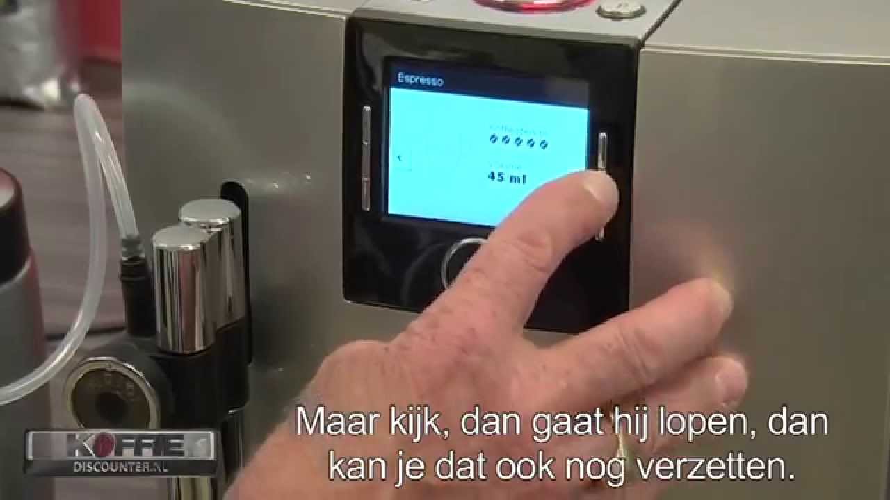 Jura J9 One Touch serie verkrijgbaar in diverse kleuren! productvideo, uitleg Koffiediscounter.nl
