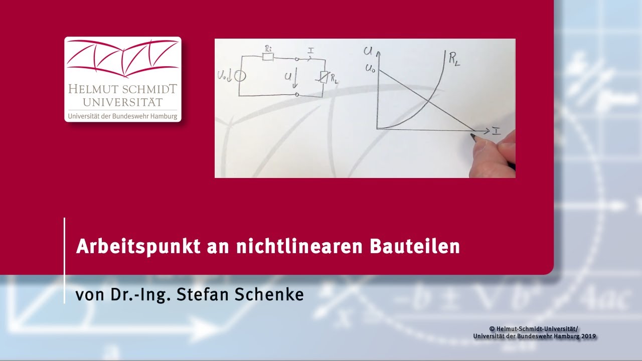 Arbeitspunkt an nichtlinearen Bauteilen