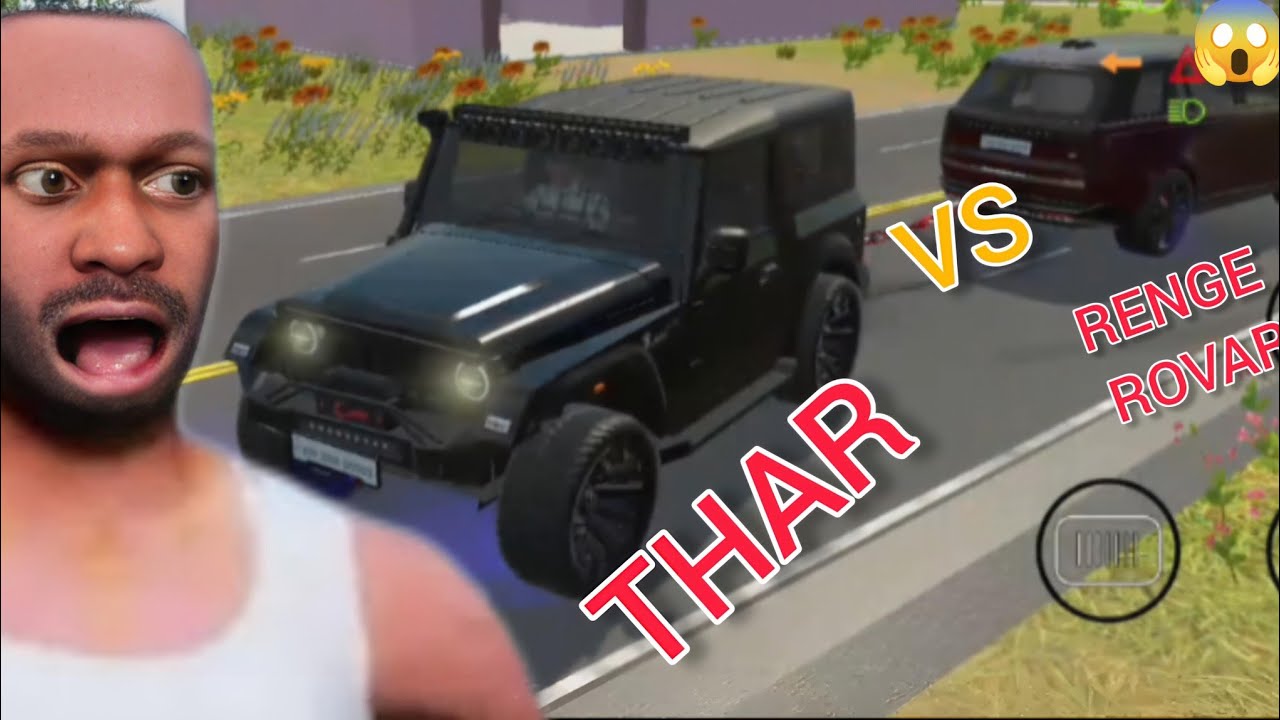 Thar vs Range Rover – Ultimate Car Challenge 😱 | Funny Gaming Stunt