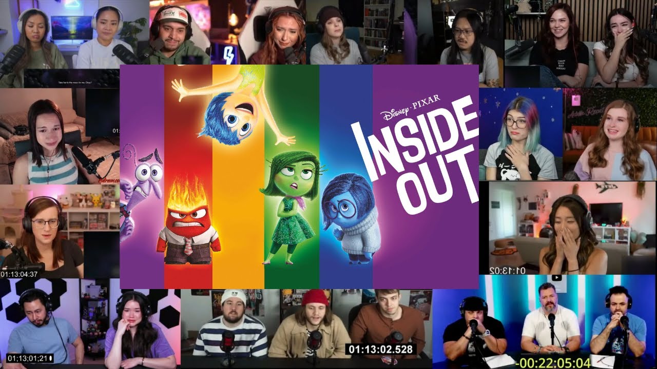 Inside Out (2015) Reaction Mashup