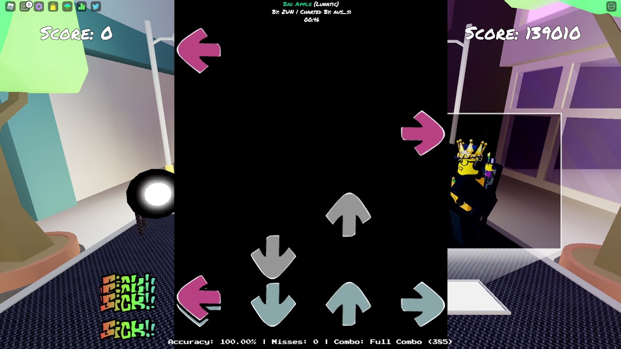 [Funky Friday] Bad Apple Max Score