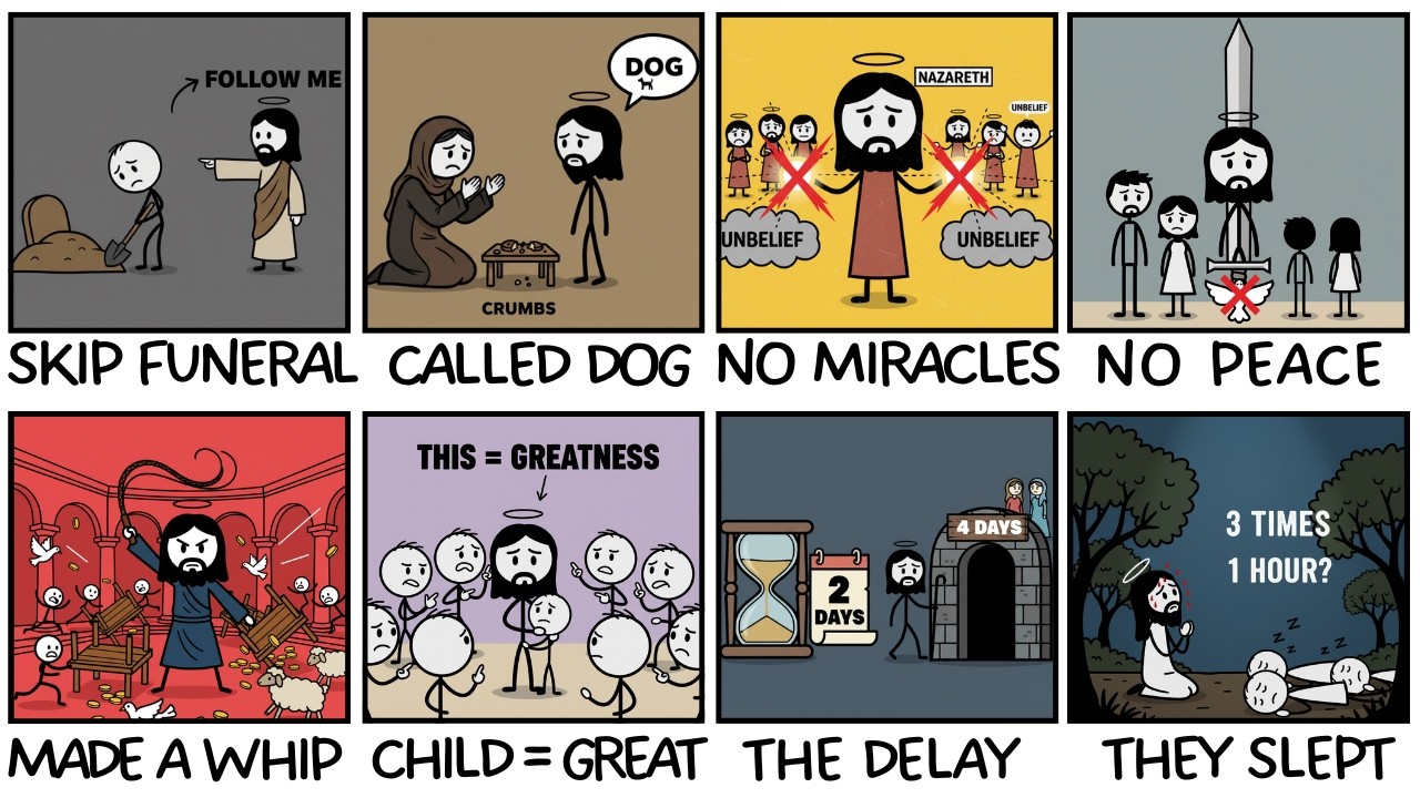 The Gospels But Only the Parts Nobody Preaches