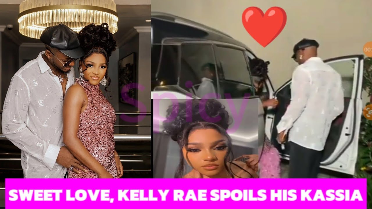 SWEET LOVE ❤️ KELLY RAE SPOILS HIS KASSIA WITH 😍 #bbnaijaupdates #kellyraebbnaija #wannibbnaija #bbn