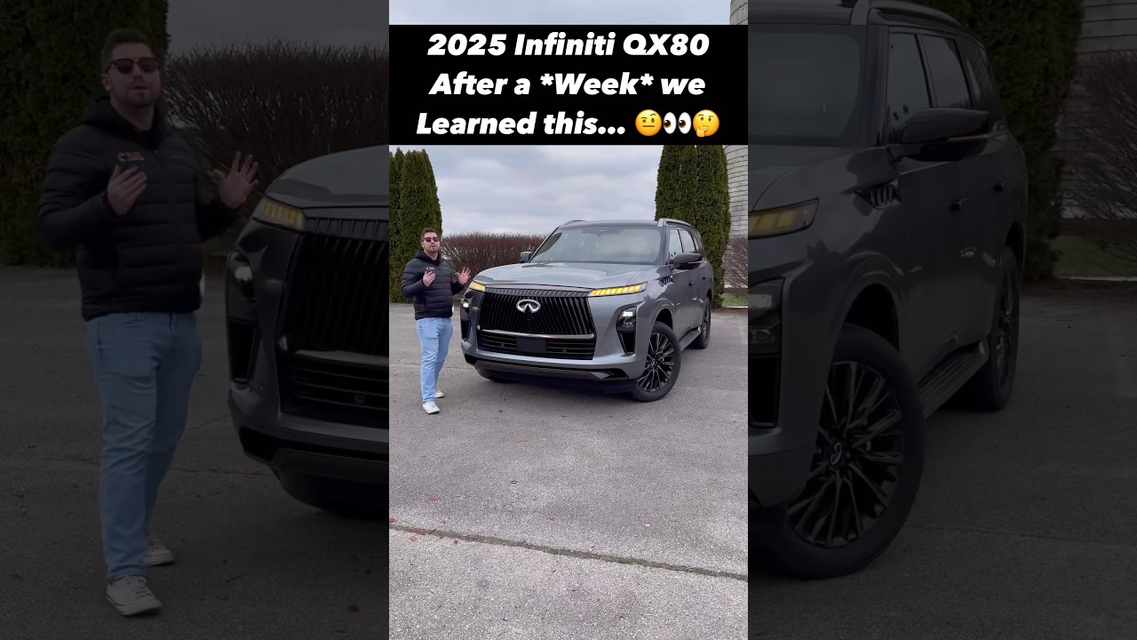 We *Lived* With the New 2025 Infiniti QX80 and Learned Some Important Things!