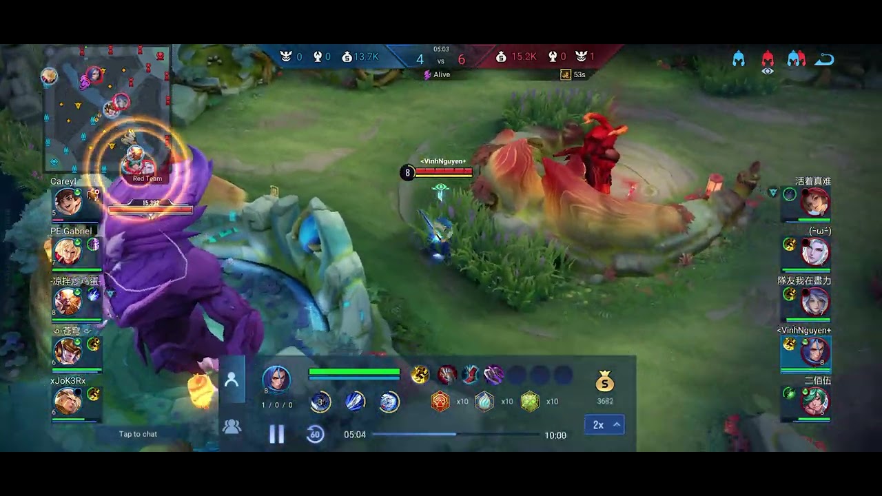 Top 1 onekill và cách di chuyển farm đè tín cẩu rank 11x