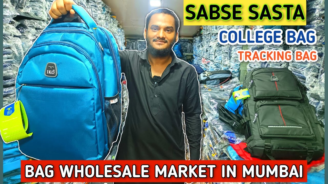 Madanpura Market Ka Latest BAG Wholesale Market Mumbai | Bag Market Wholesale Mumbai