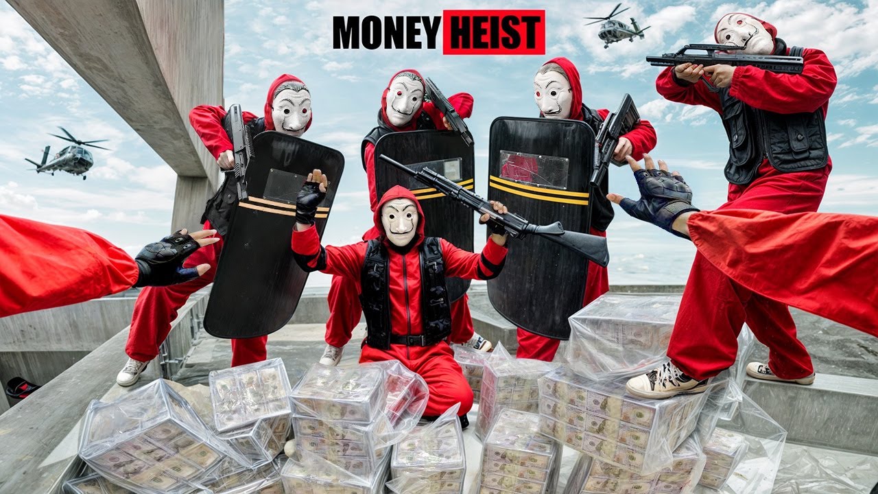 PARKOUR VS MONEY HEIST! 6 | POLICE: Tight Chase, BAD GUYS Have No Exit (BELLA CIAO REMIX) | Epic POV