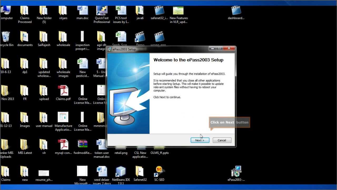 ePass 2003 Sofware Installation