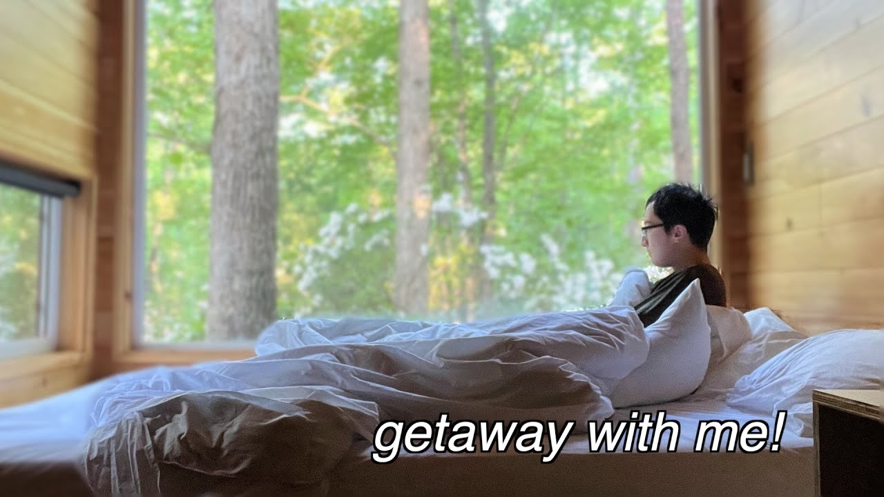a night in the woods | getaway cabin shenandoah VA 🏕