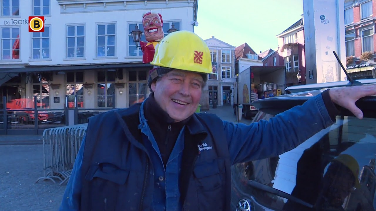 Peperbus in Bergen op Zoom voor de 45-ste keer aangekleed voor de Vastenavend