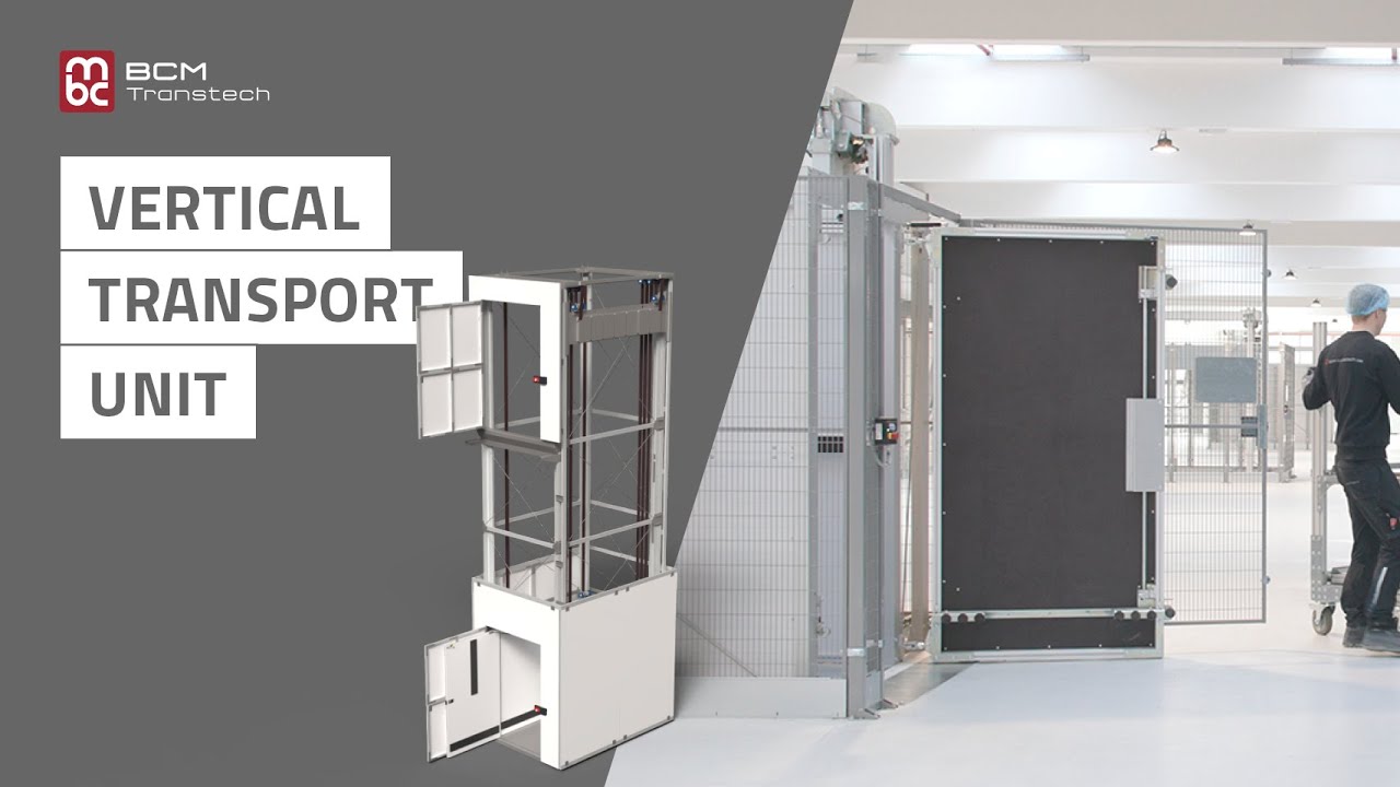 Vertical Transport Unit - Transportation of FLATBED, ROTARY DIES AND PRINTING PLATES