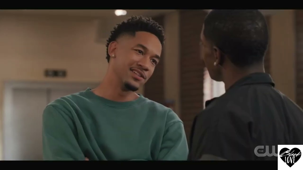 All American: Homecoming S2xE14 - Simone and Lando talk as Damon approaches Lando🧐