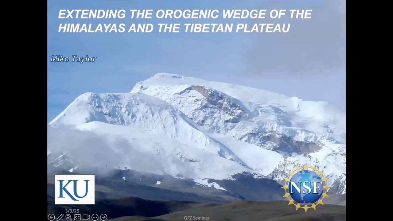 78.3 Michael Taylor - Extending the orogenic wedge of the Himalayas and the Tibetan Plateau