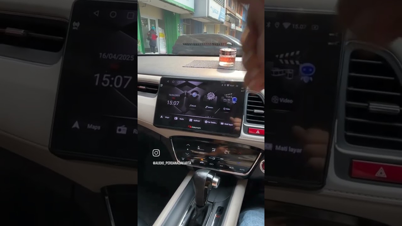 HONDA HRV UPGRADE HEADUNIT NAKAMICHI LEGEND MK IV FEAT KAMERA 360 #NAKAMICHI #hrv  #honda