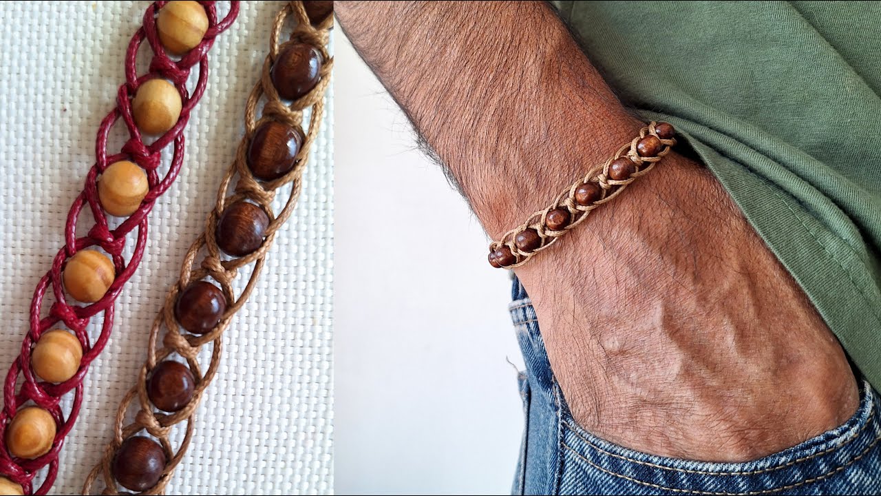 Complete Tutorial for Beginners‼️Creative Leather Bracelet Idea with Beads😊Only in 20 Minutes|Easy