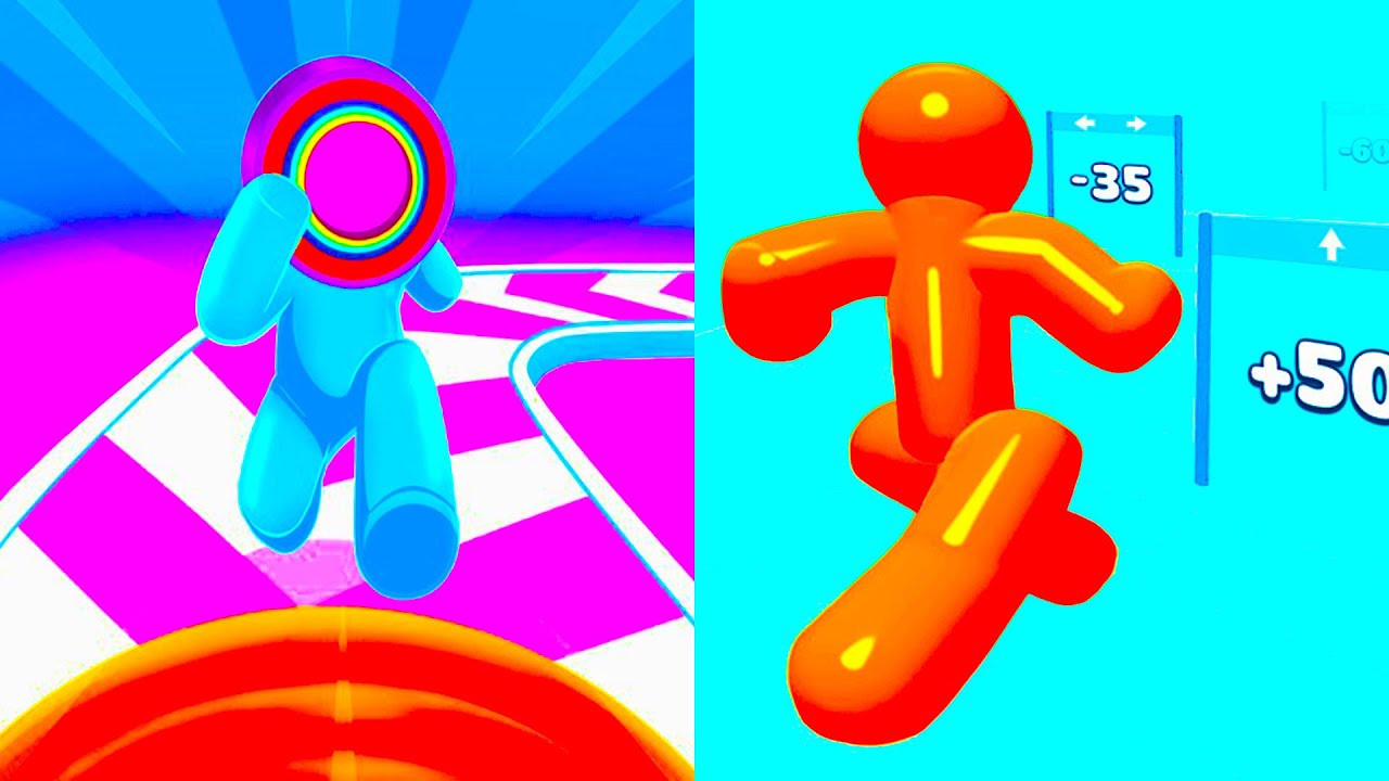 Layer Man 3D vs Tall Man Run ⭐️🙂😊⭐️ Hard Levels Challenge Walkthrough Gameplay Ep68