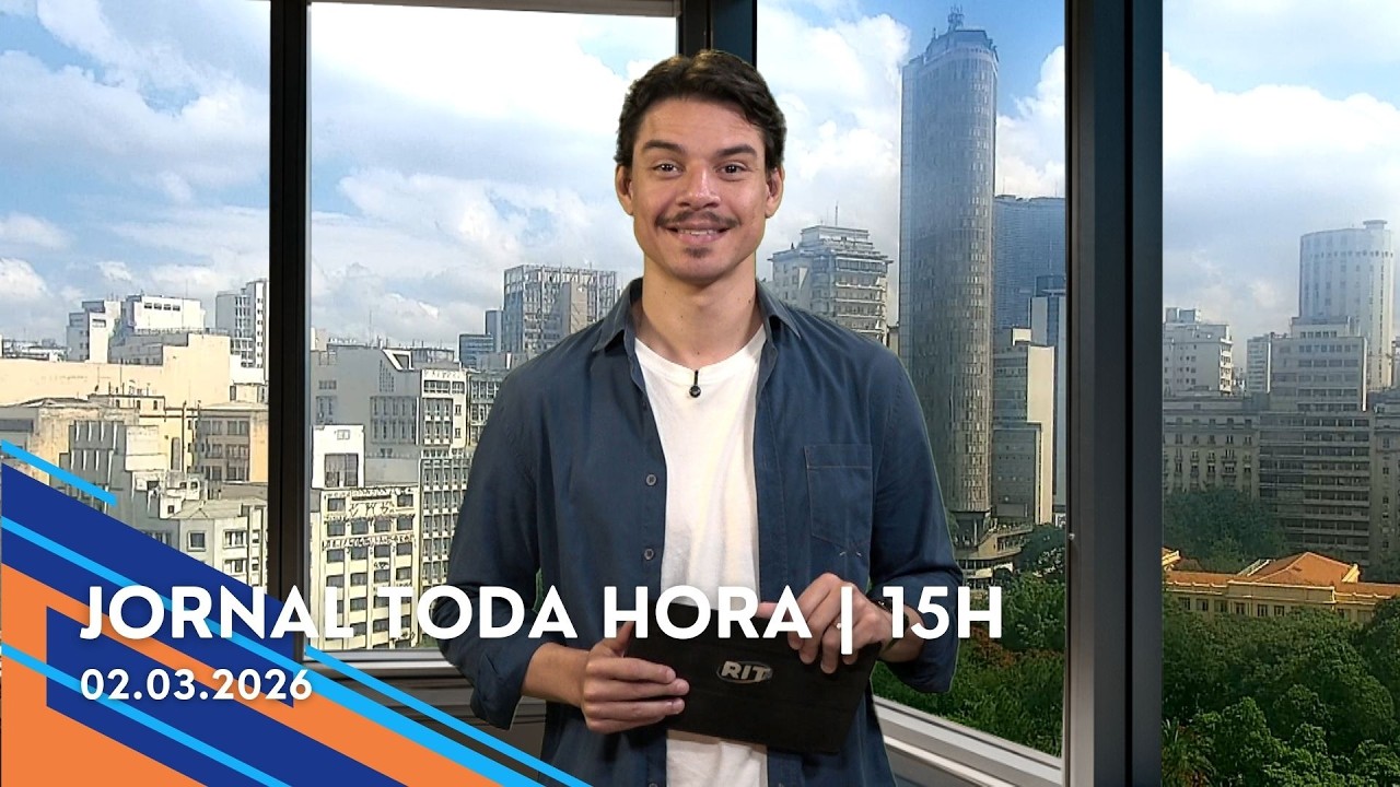 Jornal Toda Hora | 15H | Segunda-feira (02/Mar/2026)