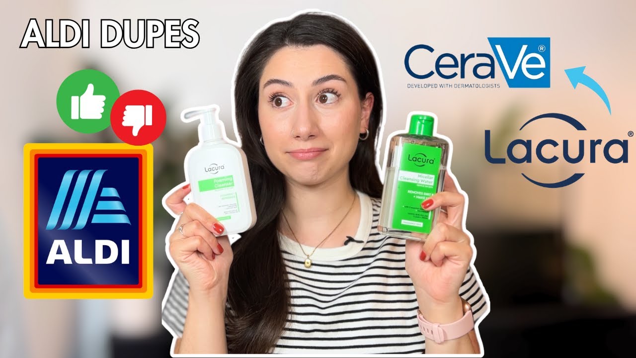 NEW Aldi Dupes for CeraVe and Clinique - Worth it?