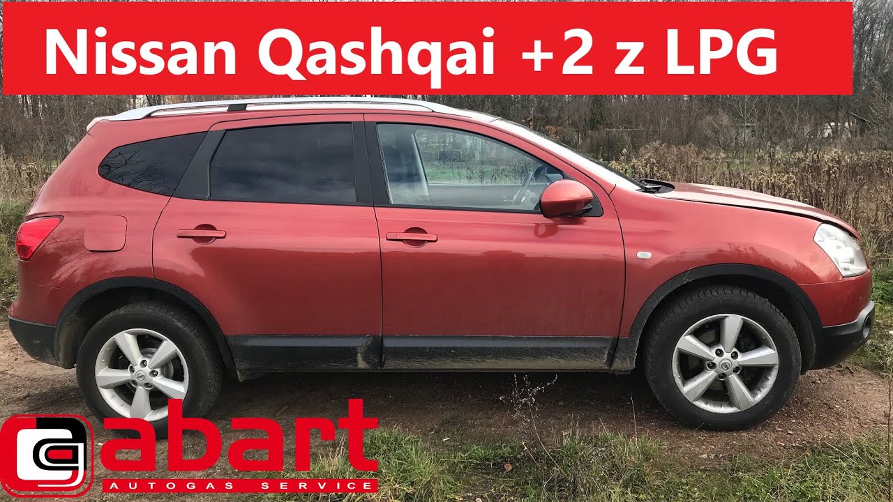 Popularny SUV Nissan Qashqai+2 oszczędniejszy z instalacją gazową BRC Sequent 33