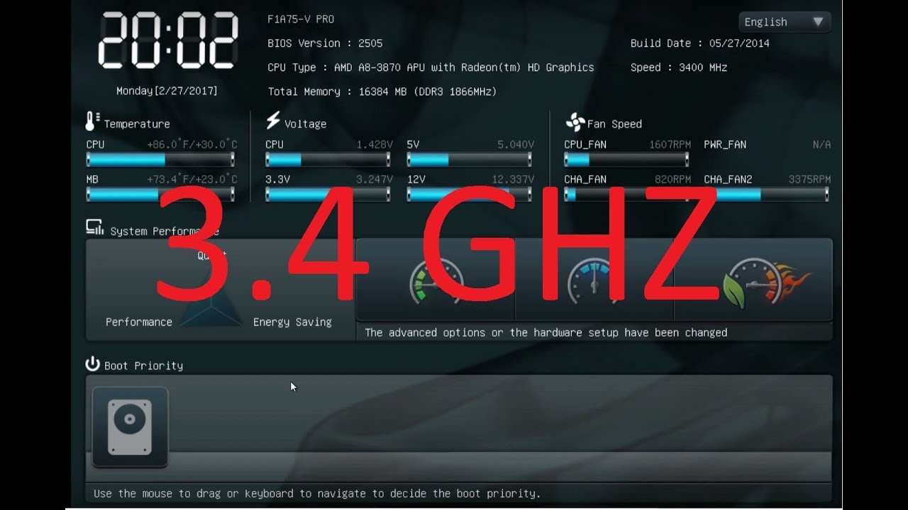 OVERCLOCK A8 3870K 3.4Ghz & ASUS F1A75V-PRO